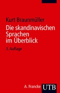 Cover: Die skandinavischen Sprachen im &Uuml;berblick - UTB