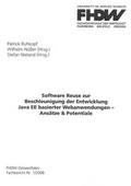 Cover: Software Reuse zur Beschleunigung der Entwicklung Java EE basierter Webanwendungen - Ans&auml;tze & Potentiale - Shaker
