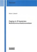 Cover: Paging in IP-basierten Mobilkommunikationsnetzen - Shaker