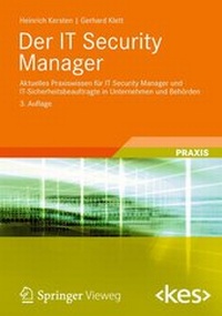Abbildung von: Der IT Security Manager - Vieweg+Teubner Verlag