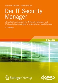 Abbildung von: Der IT Security Manager - Vieweg+Teubner Verlag