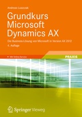 Cover: Grundkurs Microsoft Dynamics AX - Springer Vieweg