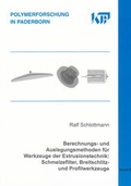 Cover: Berechnungs- und Auslegungsmethoden f&uuml;r Werkzeuge der Extrusionstechnik: Schmelzefilter, Breitschlitz- und Profilwerkzeuge - Shaker