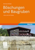 Cover: B&ouml;schungen und Baugruben - Vieweg+Teubner Verlag