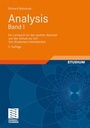 Cover: Analysis Band 1 - Vieweg+Teubner Verlag