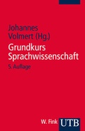 Cover: Grundkurs Sprachwissenschaft - UTB