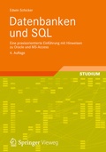 Cover: Datenbanken und SQL - Springer Vieweg