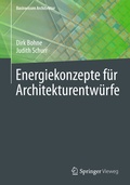 Cover: Energiekonzepte f&uuml;r Architekturentw&uuml;rfe - Springer Vieweg