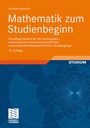 Cover: Mathematik zum Studienbeginn - Vieweg+Teubner Verlag