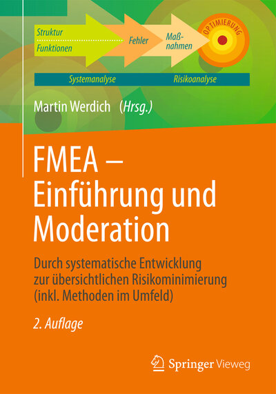 Abbildung von: FMEA - Einführung und Moderation - Vieweg+Teubner Verlag