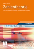 Cover: Zahlentheorie - Vieweg+Teubner Verlag