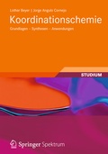 Cover: Koordinationschemie - Vieweg+Teubner Verlag