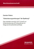 Cover: Erleichterungswirkungen der Spaltung? - Shaker