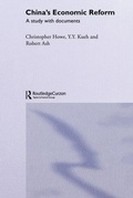 Cover: China's Economic Reform - Routledge