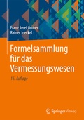Cover: Formelsammlung f&uuml;r das Vermessungswesen - Springer Vieweg