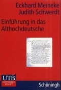 Cover: Einf&uuml;hrung in das Althochdeutsche - UTB