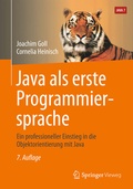 Cover: Java als erste Programmiersprache - Springer Vieweg