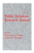 Cover: Public Relations Research Annual - Routledge
