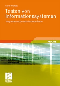 Enlarge image Cover: Testen von Informationssystemen - Vieweg+Teubner Verlag