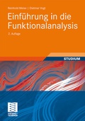 Cover: Einf&uuml;hrung in die Funktionalanalysis - Vieweg+Teubner Verlag