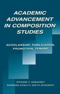 Cover: Academic Advancement in Composition Studies - Routledge