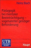 Cover: P&auml;dagogik bei mentaler Beeintr&auml;chtigung - UTB