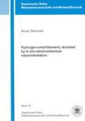 Cover: Hydrogen embrittlement, revisited by in situ electrochemical nanoindentation - Shaker