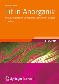 Abbildung von: Fit in Anorganik - Springer Vieweg