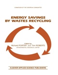 Cover: Energy Savings by Wastes Recycling - CRC Press