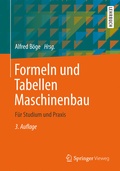 Cover: Formeln und Tabellen Maschinenbau - Springer Vieweg