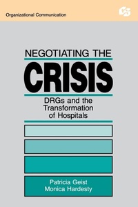 Enlarge image Cover: Negotiating the Crisis - Routledge