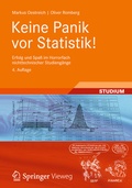 Cover: Keine Panik vor Statistik! - Vieweg+Teubner Verlag