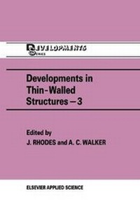 Enlarge image Cover: Developments in Thin-Walled Structures - 3 - CRC Press