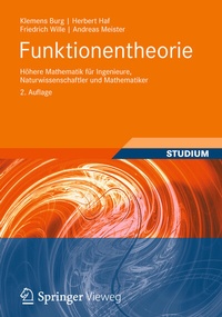 Abbildung von: Funktionentheorie - Springer Vieweg