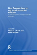Cover: New Perspectives on Agri-environmental Policies - Routledge