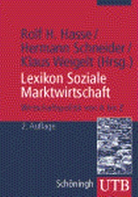 Abbildung von: Lexikon soziale Marktwirtschaft - UTB
