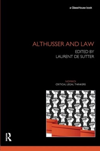 Enlarge image Cover: Althusser and Law - Routledge