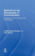 Cover: Methods for the Ethnography of Communication - Routledge