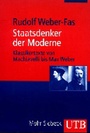 Cover: Staatsdenker der Moderne - UTB