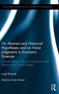 Cover: On Abstract and Historical Hypotheses and on Value Judgments in Economic Sciences - Routledge