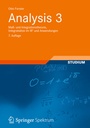 Cover: Analysis 3 - Vieweg+Teubner Verlag