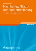 Cover: Nachhaltige Stadt- und Verkehrsplanung - Vieweg+Teubner Verlag