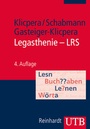 Cover: Legasthenie - LRS - UTB