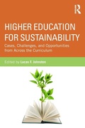 Cover: Higher Education for Sustainability - Routledge