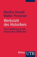Cover: Werkstatt des Historikers - UTB