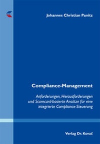 Abbildung von: Compliance-Management - Kovac, Dr. Verlag