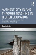 Cover: Authenticity in and through Teaching in Higher Education - Routledge