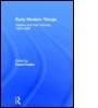 Cover: Objects and their Histories, 1500-1800 - Routledge