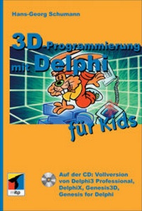 Enlarge image Cover: 3D - Programmierung mit Delphi für Kids - mitp/bhv