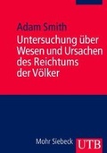 Cover: Untersuchung &uuml;ber Wesen und Ursachen des Reichtums der V&ouml;lker - UTB